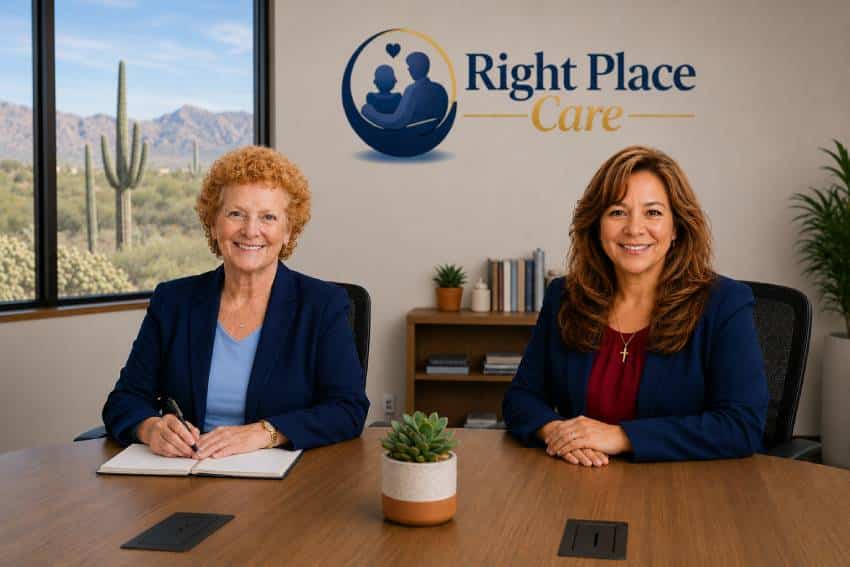 Right Place Care senior living advisors in Tucson